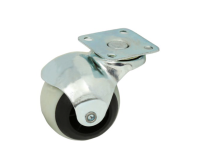 Ball Type Caster Wheel (Model 092) – Plate Mount, 360° Smooth Rolling, 1.5"/2" Sizes, Silent & Stylish for Furniture, Office Chairs, Display Stands & Decorative Carts